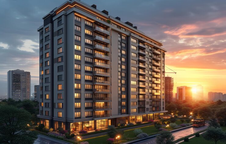 Rohan Square under construction 3 BHK apartments in Capitanio Pumpwell Mangalore