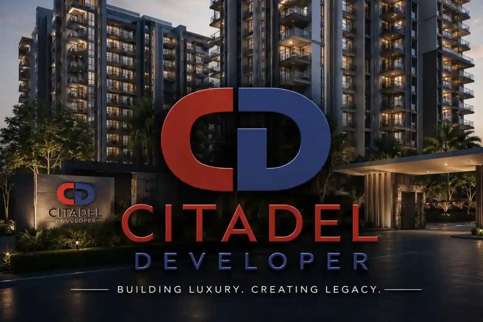 Citadel Developers Official Logo for Mangalore real estate developments