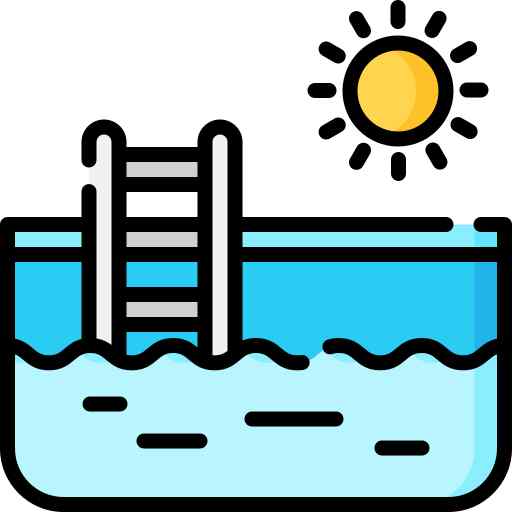 Swimming pool in Land Trades luxury projects Mangalore