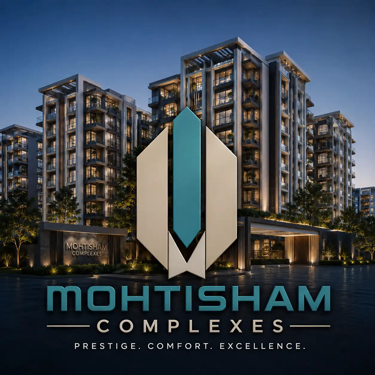 Mohtisham Official Logo for Mangalore real estate developments