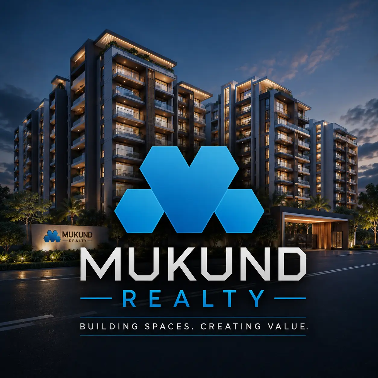Mukund Realty Official Logo for Mangalore real estate developments