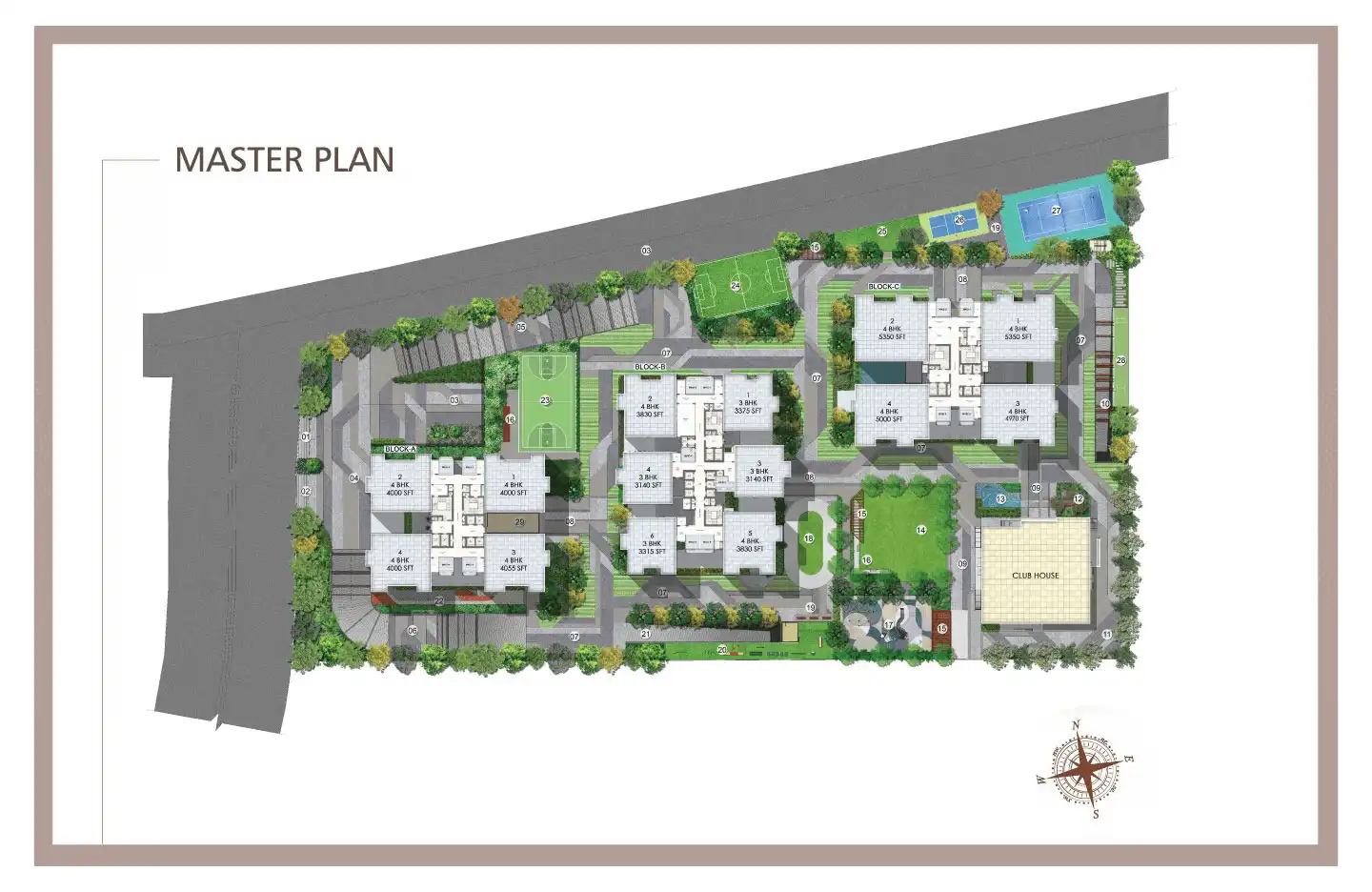 Rohan Marina One Master Plan - Surathkal Mangalore